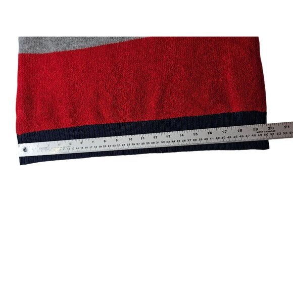 Striped J.Crew Womens Sweater Multicolor Medium Alpaca/Acrylic Blend - Picture 4 of 10